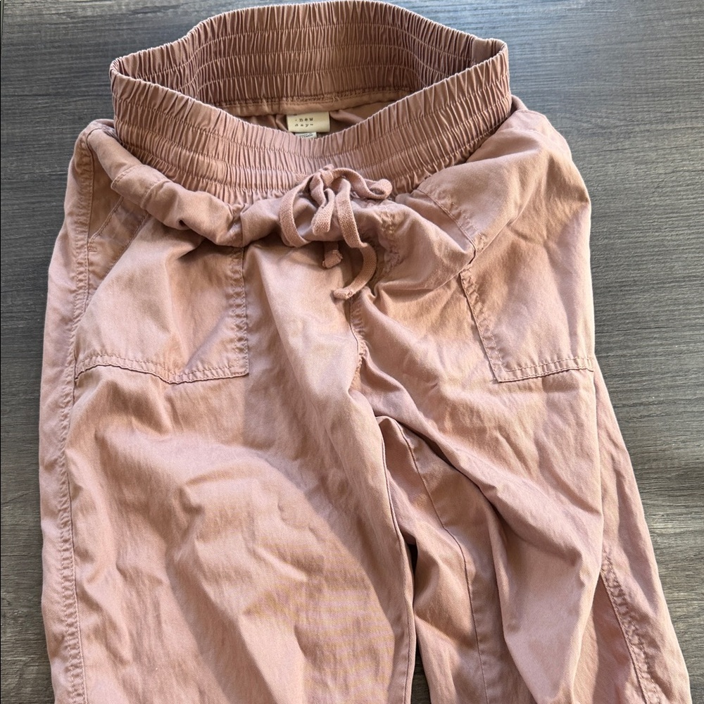 a new day Pink Drawstring Track Joggers